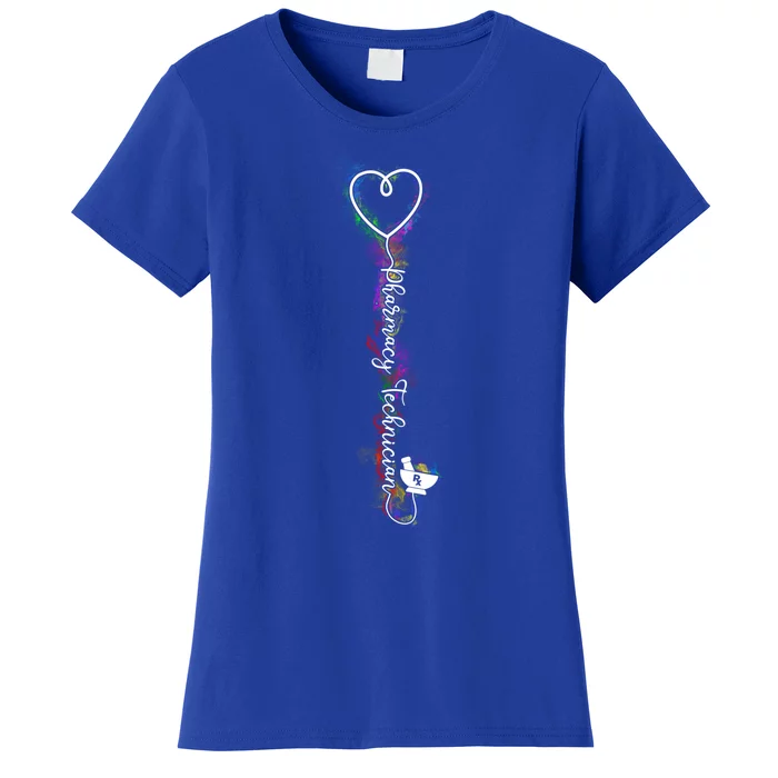 Heart Pharmacy Technician Funny Gift Women's T-Shirt