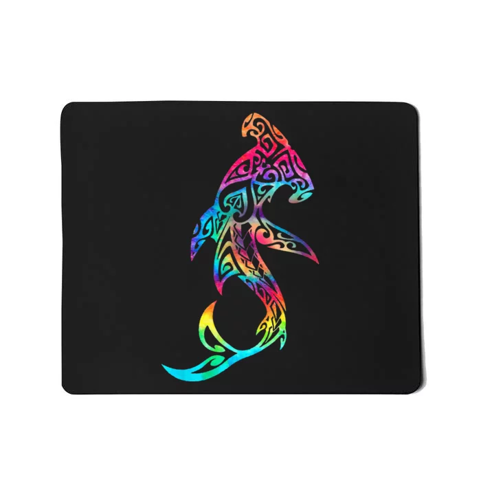 Hawaii Polynesian Tribal Hammerhead Shark Aloha Ocean Mousepad