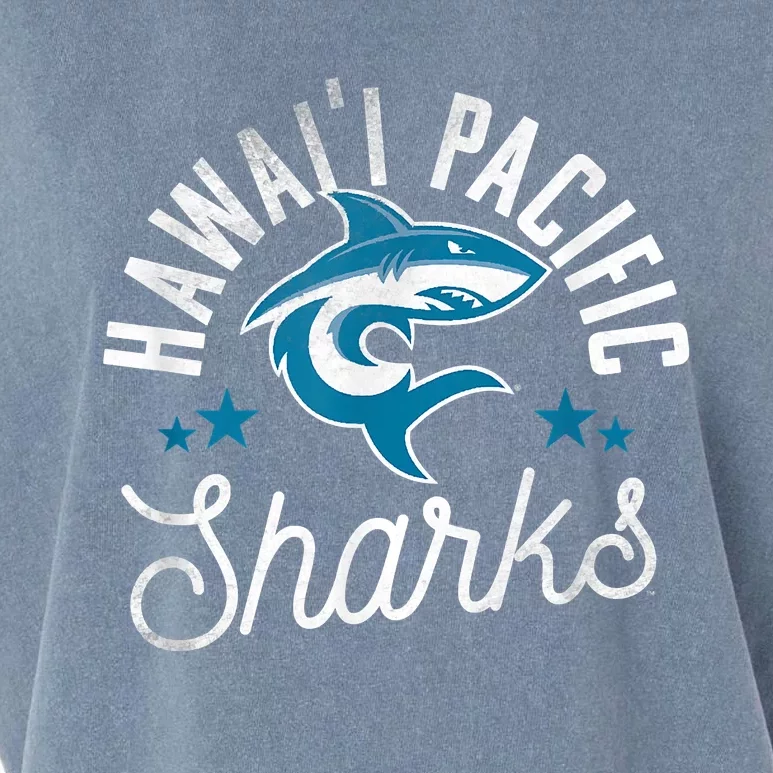 Hawaii Pacific University HPU Sharks Logo Garment-Dyed Women's Muscle Tee