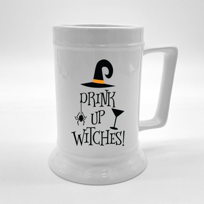 Halloween Party Up Witches Witch Costume Ing Gift Front & Back Beer Stein