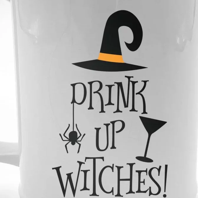 Halloween Party Up Witches Witch Costume Ing Gift Front & Back Beer Stein