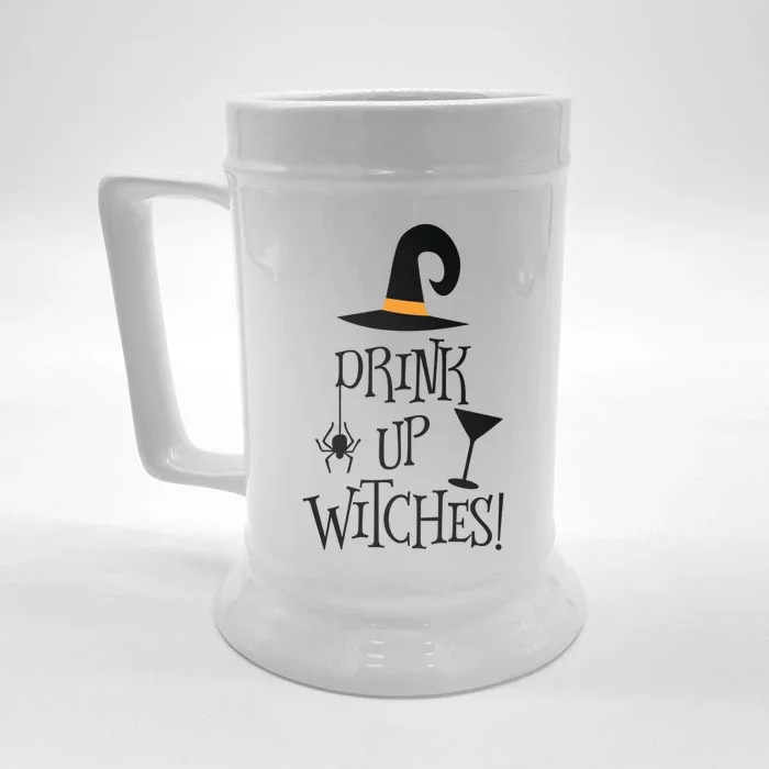 Halloween Party Up Witches Witch Costume Ing Gift Front & Back Beer Stein