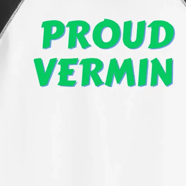 Hello Proud Vermin Toddler Fine Jersey T-Shirt