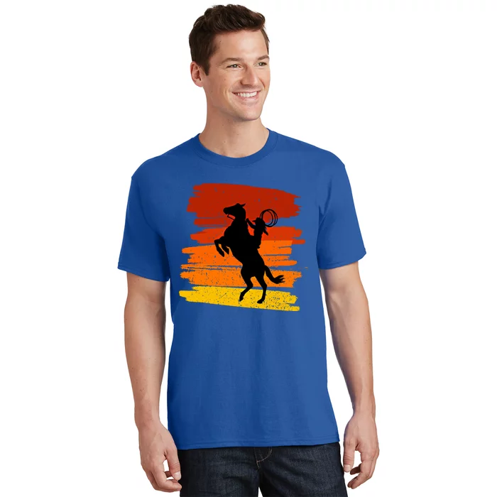 Horse Power With Wild Cow For Country Lovers Gift T-Shirt