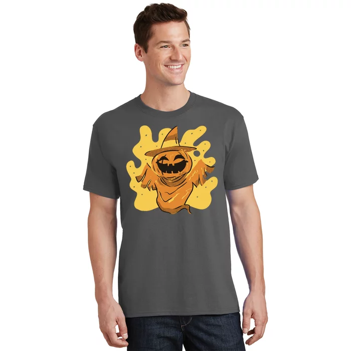 Halloween Pumpkin Witch T-Shirt