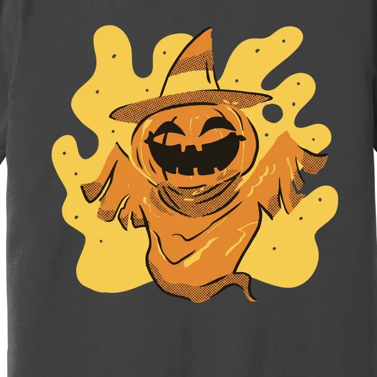 Halloween Pumpkin Witch Premium T-Shirt