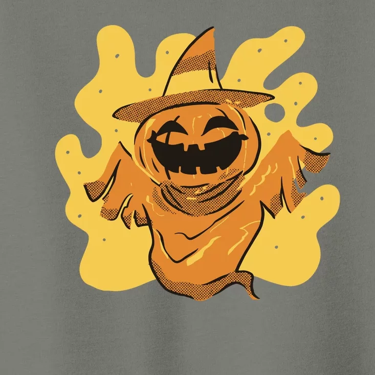 Halloween Pumpkin Witch Toddler T-Shirt