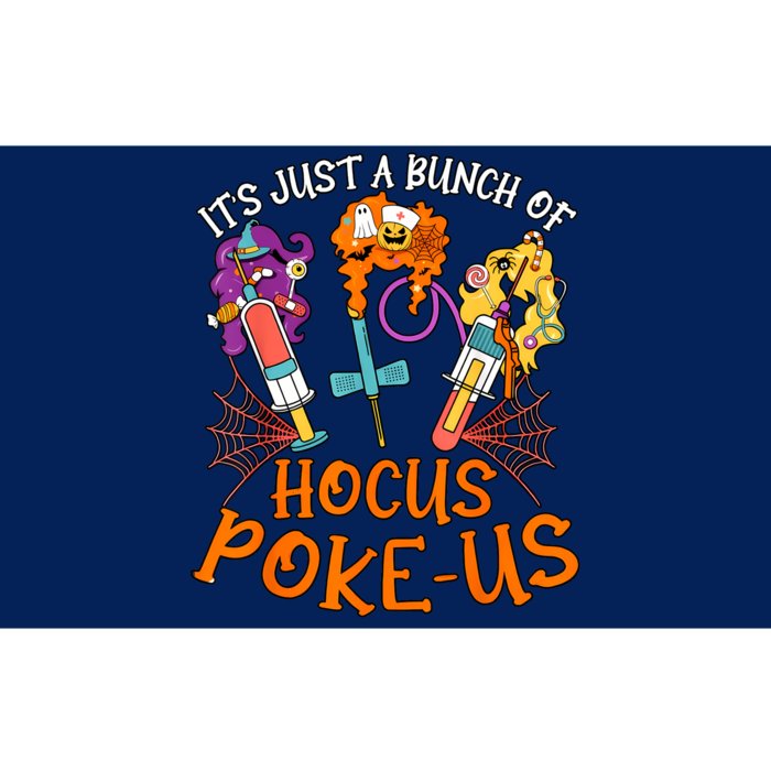 Hocus Pokeus Witch Nurse Halloween Medical Lab Tech Spooky Bumper Sticker