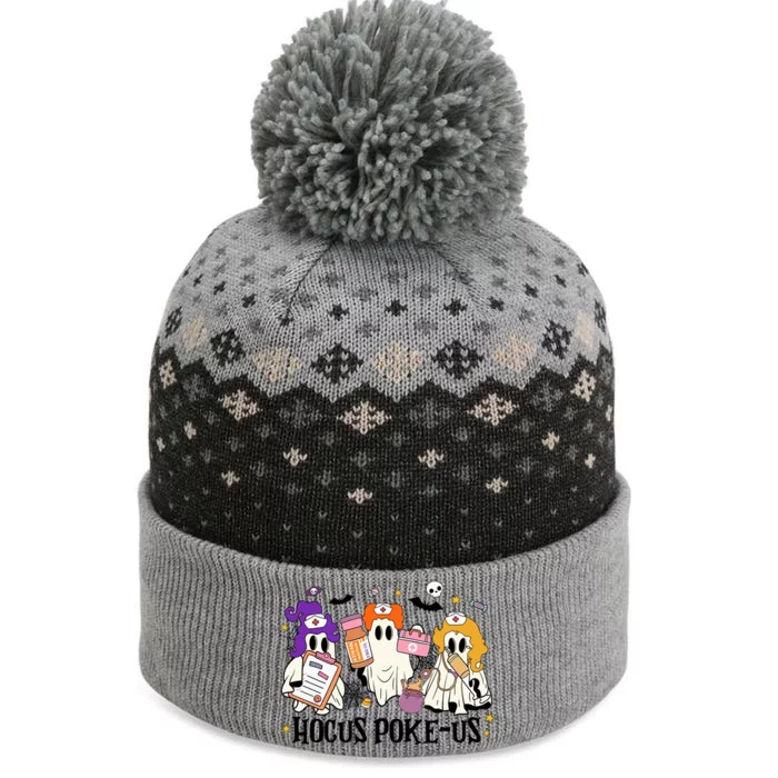 Hocus Pokeus Witch Nurse Halloween The Baniff Cuffed Pom Beanie