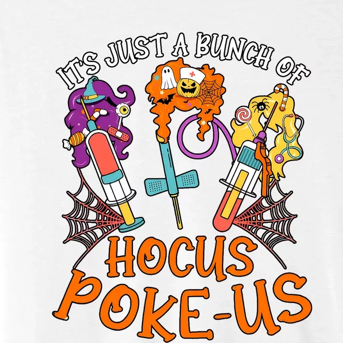 Hocus Pokeus Witch Nurse Halloween Medical Lab Tech Spooky ChromaSoft Performance T-Shirt