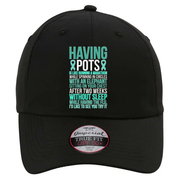 Having POTS Warrior POTS Awareness Day POTS Fighter The Original Performance Cap