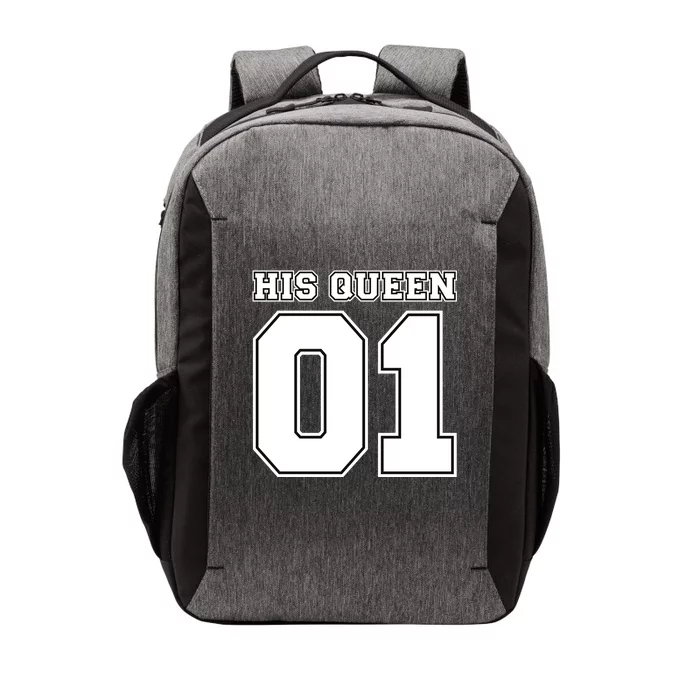 His Queen 01 Sport Couple Vector Backpack