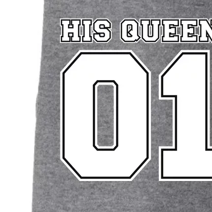 His Queen 01 Sport Couple Doggie 3-End Fleece Hoodie