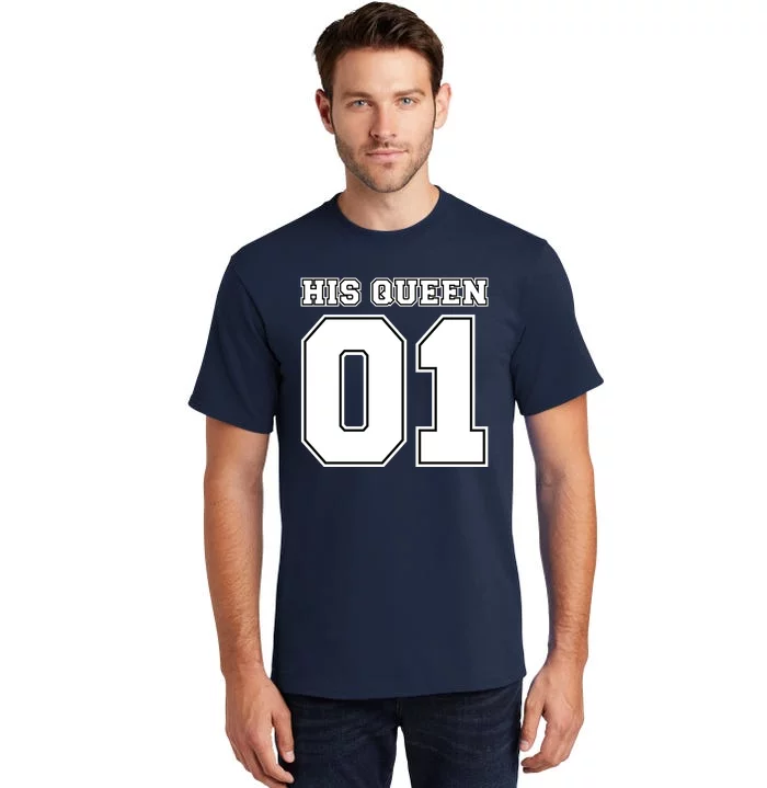 His Queen 01 Sport Couple Tall T-Shirt