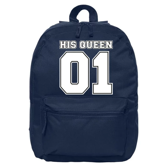 His Queen 01 Sport Couple 16 in Basic Backpack