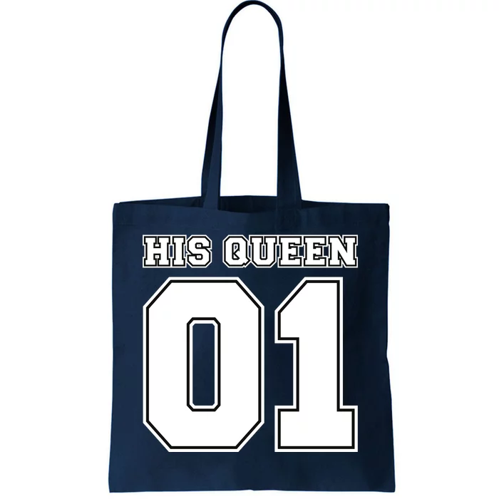 His Queen 01 Sport Couple Tote Bag