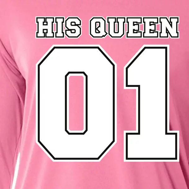 His Queen 01 Sport Couple Cooling Performance Long Sleeve Crew