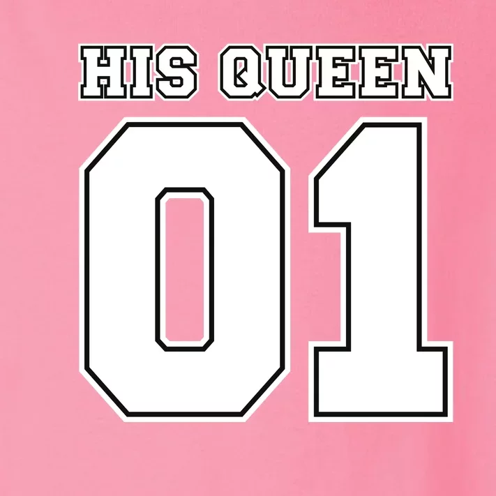 His Queen 01 Sport Couple Toddler Long Sleeve Shirt