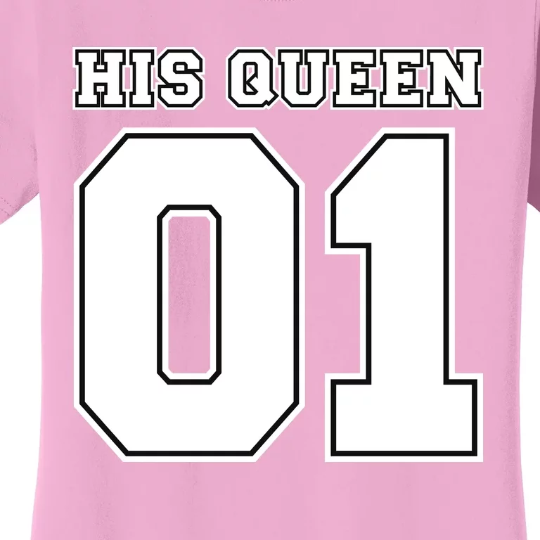 His Queen 01 Sport Couple Women's T-Shirt