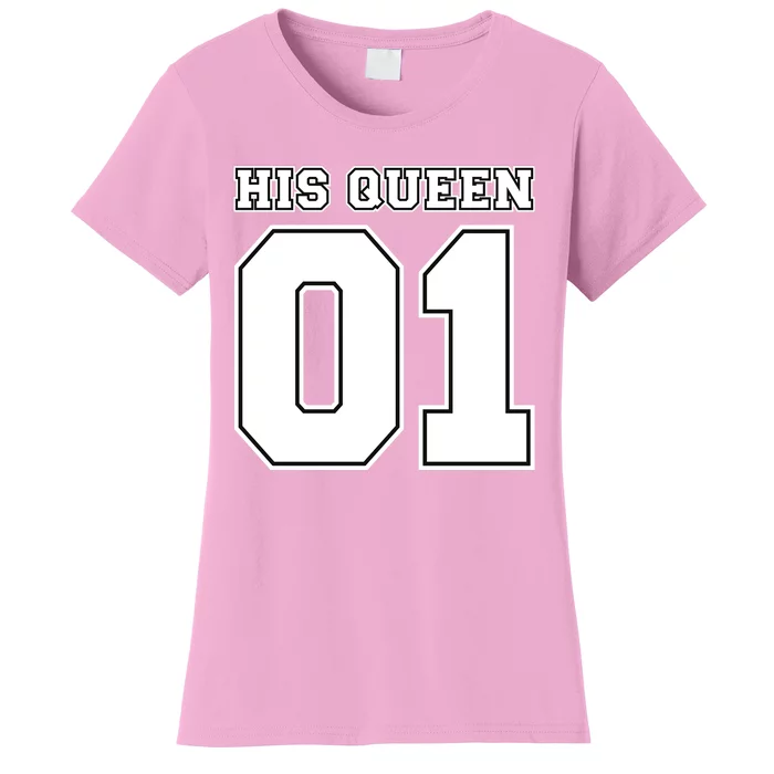 His Queen 01 Sport Couple Women's T-Shirt