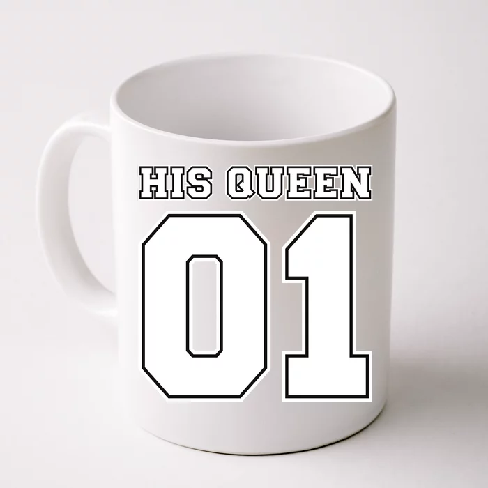 His Queen 01 Sport Couple Front & Back Coffee Mug