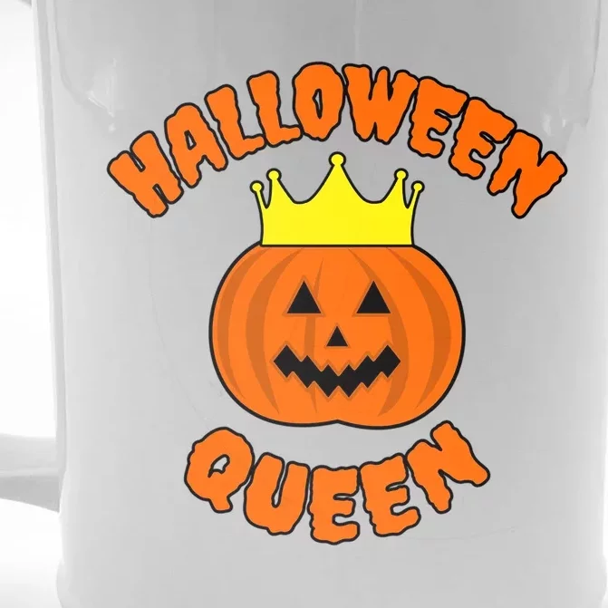 Halloween Queen Cute Gift Front & Back Beer Stein