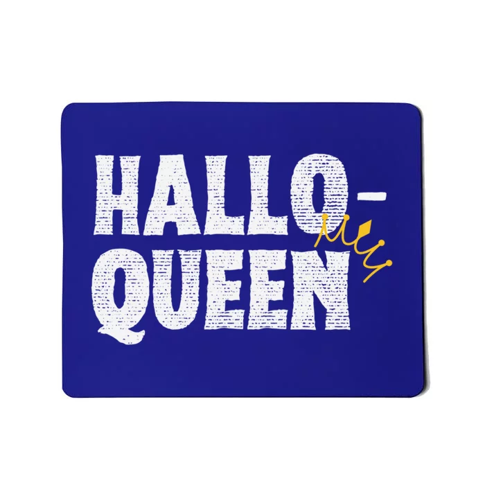 Hallo Queen Funny Halloween Party Queen Costume Party Gift Mousepad