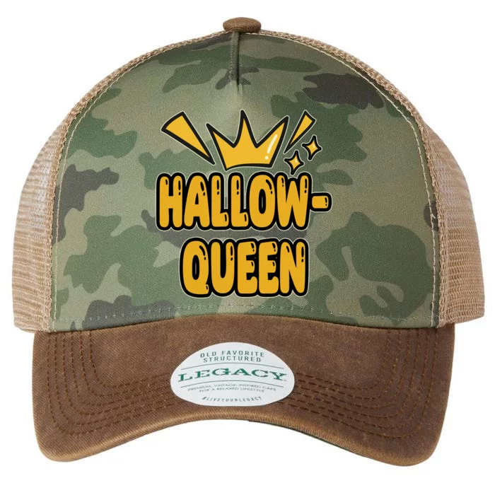 Hallow Queen Halloween Lover Legacy Tie Dye Trucker Hat