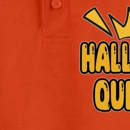 Hallow Queen Halloween Lover Dry Zone Grid Performance Polo