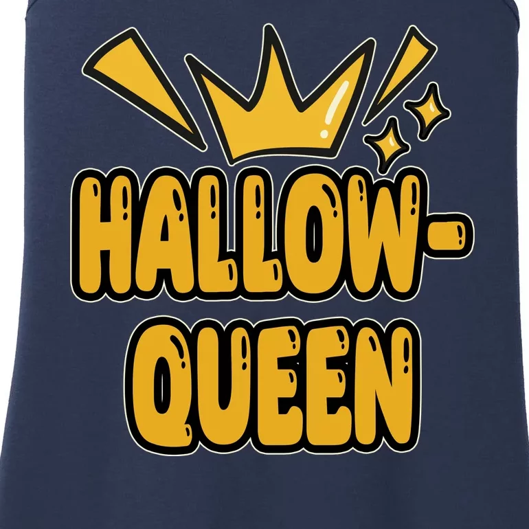 Hallow Queen Halloween Lover Ladies Essential Tank