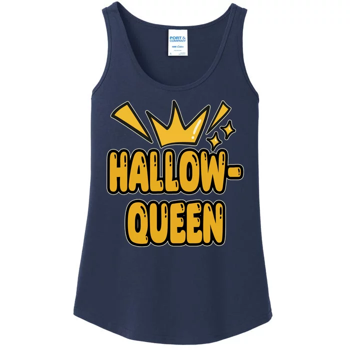 Hallow Queen Halloween Lover Ladies Essential Tank