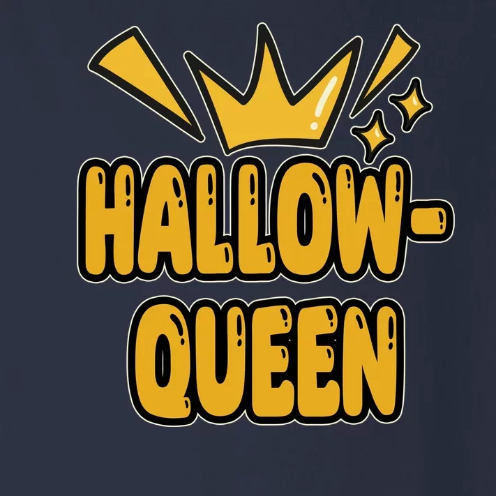 Hallow Queen Halloween Lover Toddler Long Sleeve Shirt