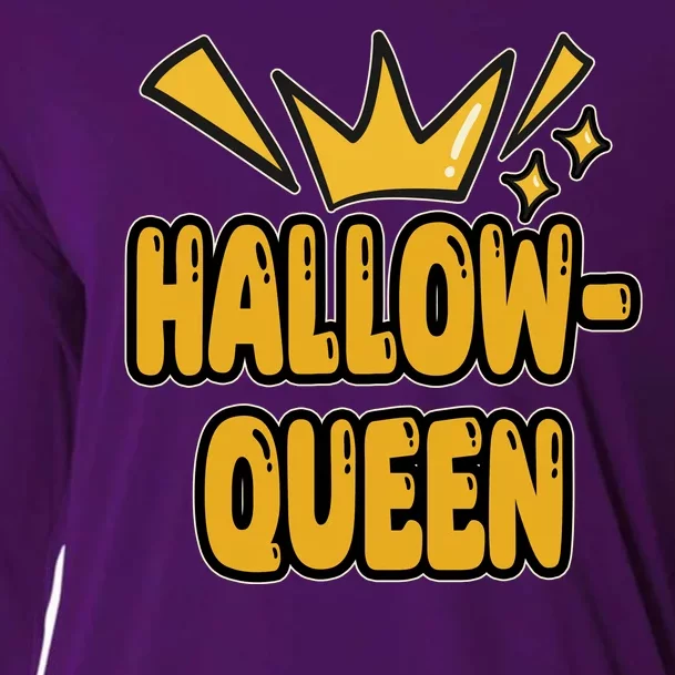 Hallow Queen Halloween Lover Cooling Performance Long Sleeve Crew