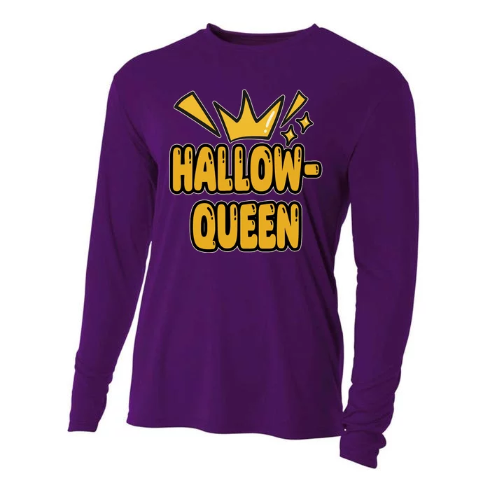 Hallow Queen Halloween Lover Cooling Performance Long Sleeve Crew