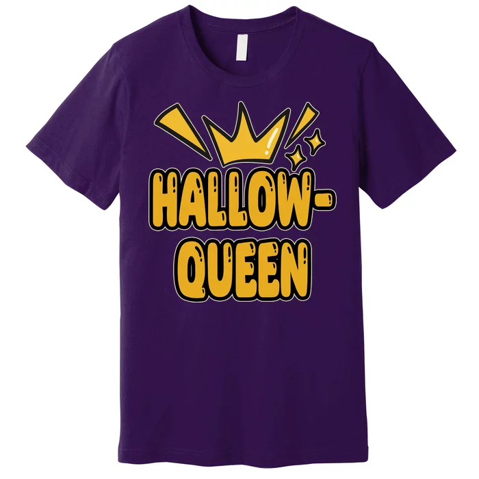 Hallow Queen Halloween Lover Premium T-Shirt