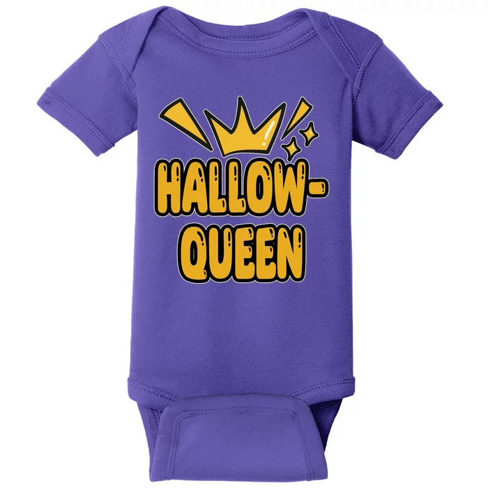 Hallow Queen Halloween Lover Baby Bodysuit