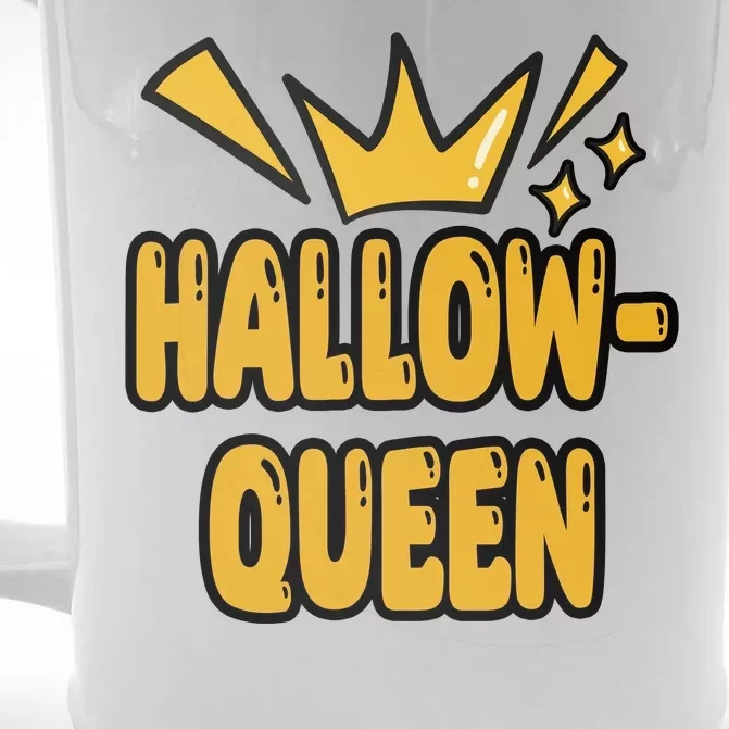 Hallow Queen Halloween Lover Front & Back Beer Stein