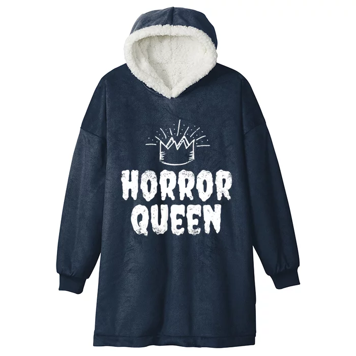 Horror Queen Horror Fan Hooded Wearable Blanket