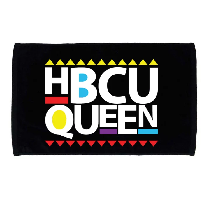 Hbcu Queen Historically Colleges Universities Black History Gift Microfiber Hand Towel