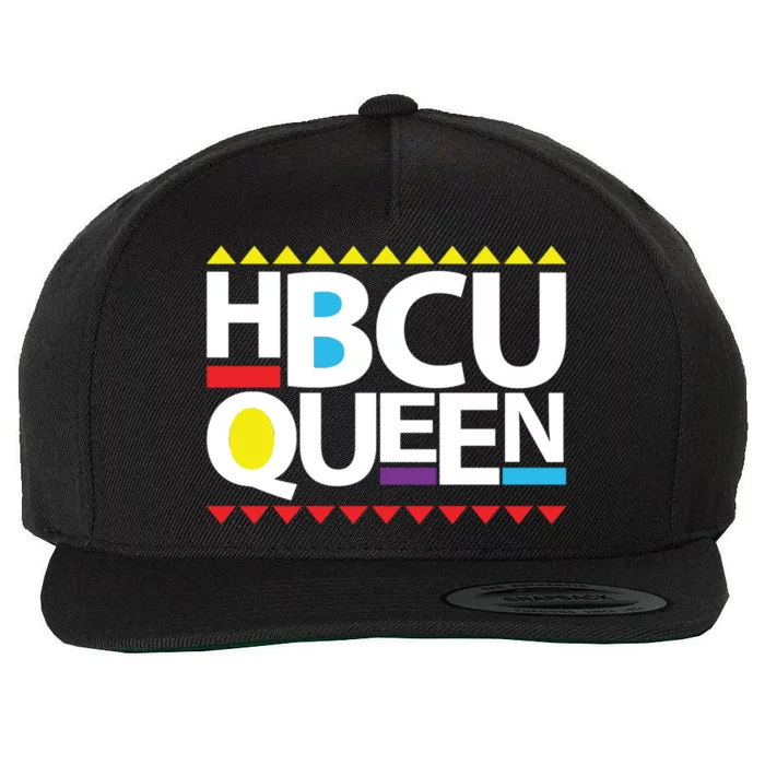 Hbcu Queen Historically Colleges Universities Black History Gift Wool Snapback Cap