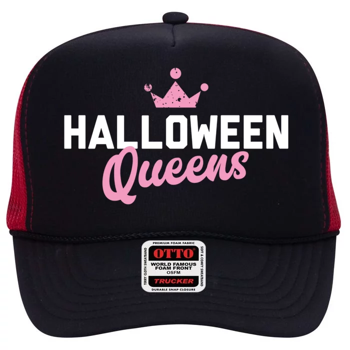 Halloween Queen Meaningful Gift High Crown Mesh Trucker Hat