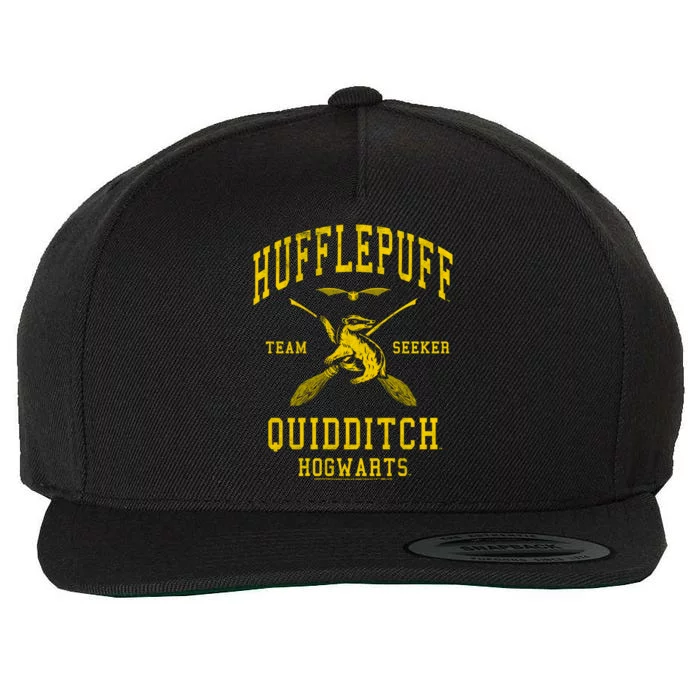 Hufflepuff Quidditch Team Seeker Wool Snapback Cap