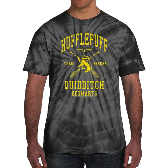 Hufflepuff Quidditch Team Seeker Tie-Dye T-Shirt