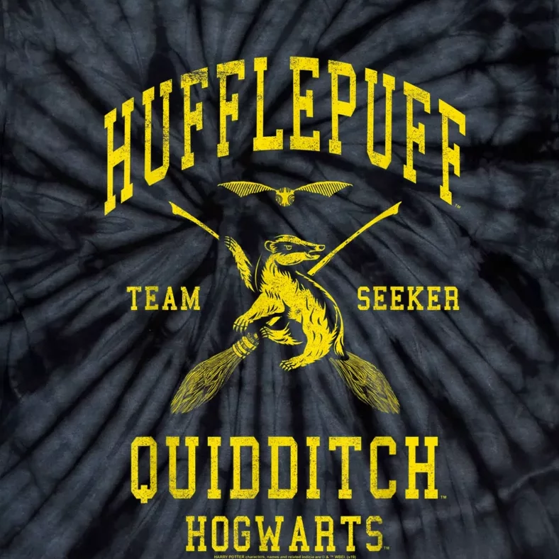 Hufflepuff Quidditch Team Seeker Tie-Dye T-Shirt