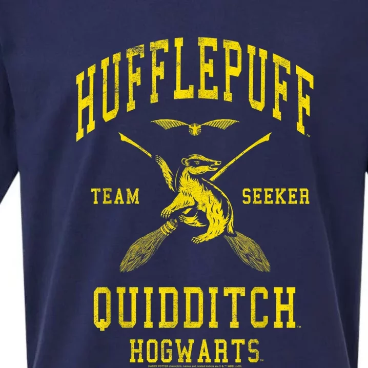 Hufflepuff Quidditch Team Seeker Sueded Cloud Jersey T-Shirt