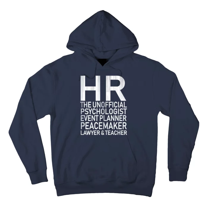 HR The Unofficial Psychologist Hoodie