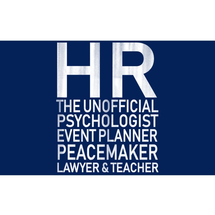 HR The Unofficial Psychologist Bumper Sticker