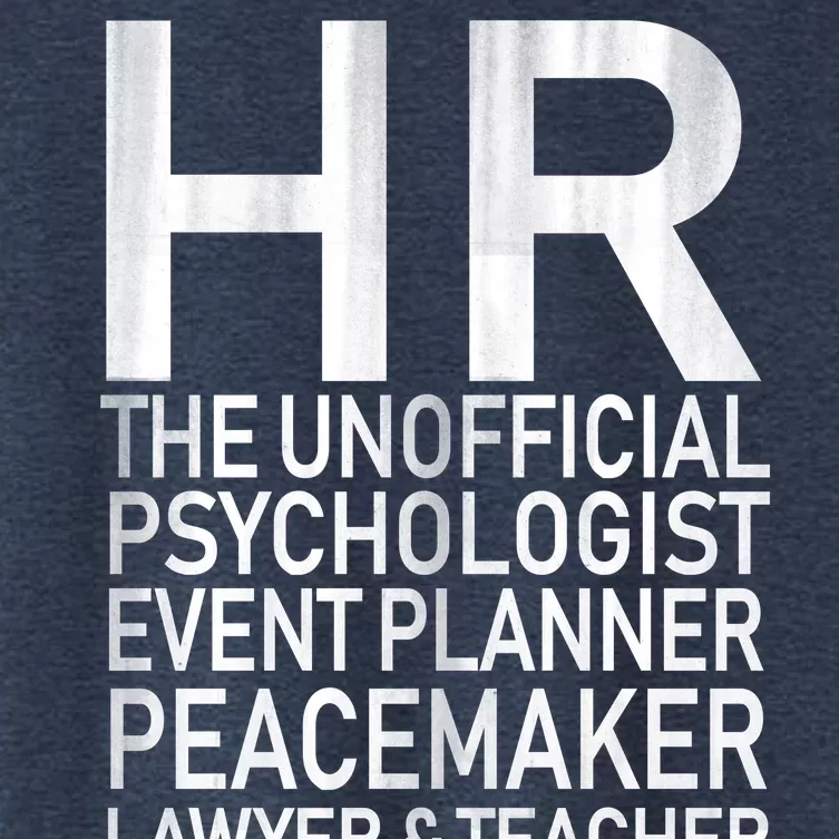 HR The Unofficial Psychologist Women's Crop Top Tee