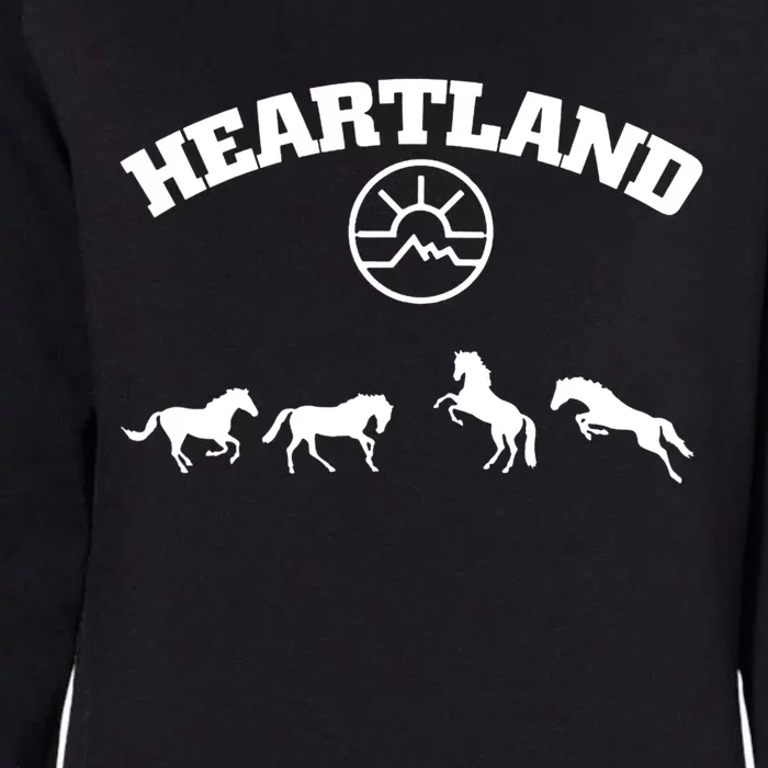 Heartland Ranch 1 Womens California Wash Sweatshirt