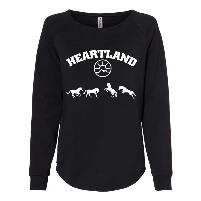 Heartland Ranch 1 Womens California Wash Sweatshirt